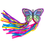 Riles & Bash Rainbow Butterfly Pinata with Colorful Streamers_Butterfly Birthday_Rainbow Birthday